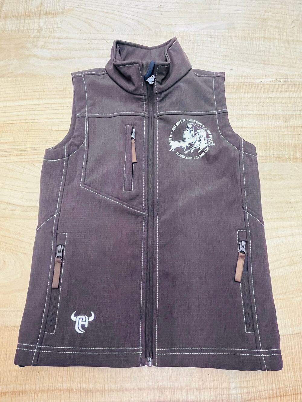 Cowboy Hardware Poly Shel Vest size 7-8